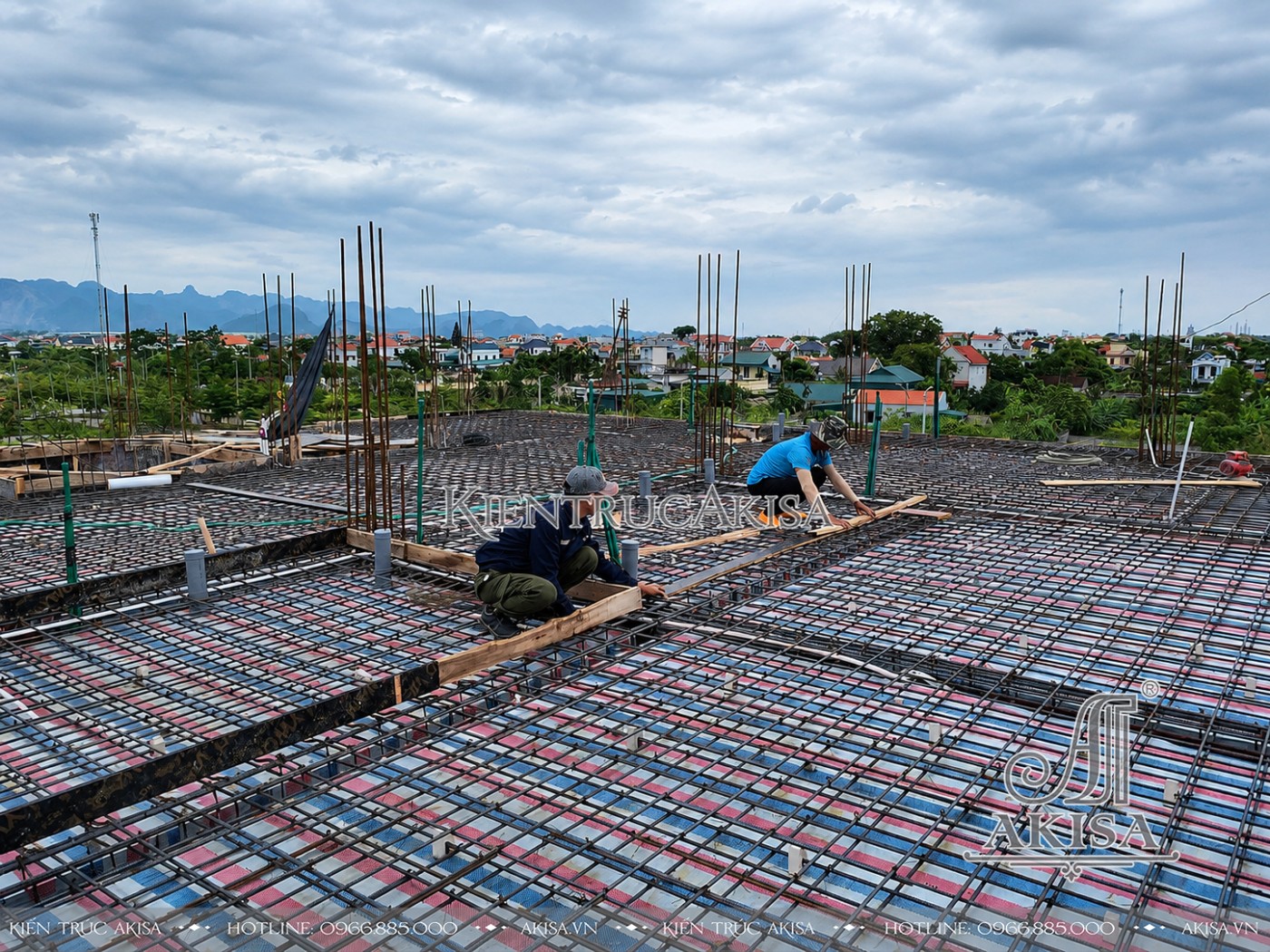 Thi công dự án khách sạn 5 tầng 
