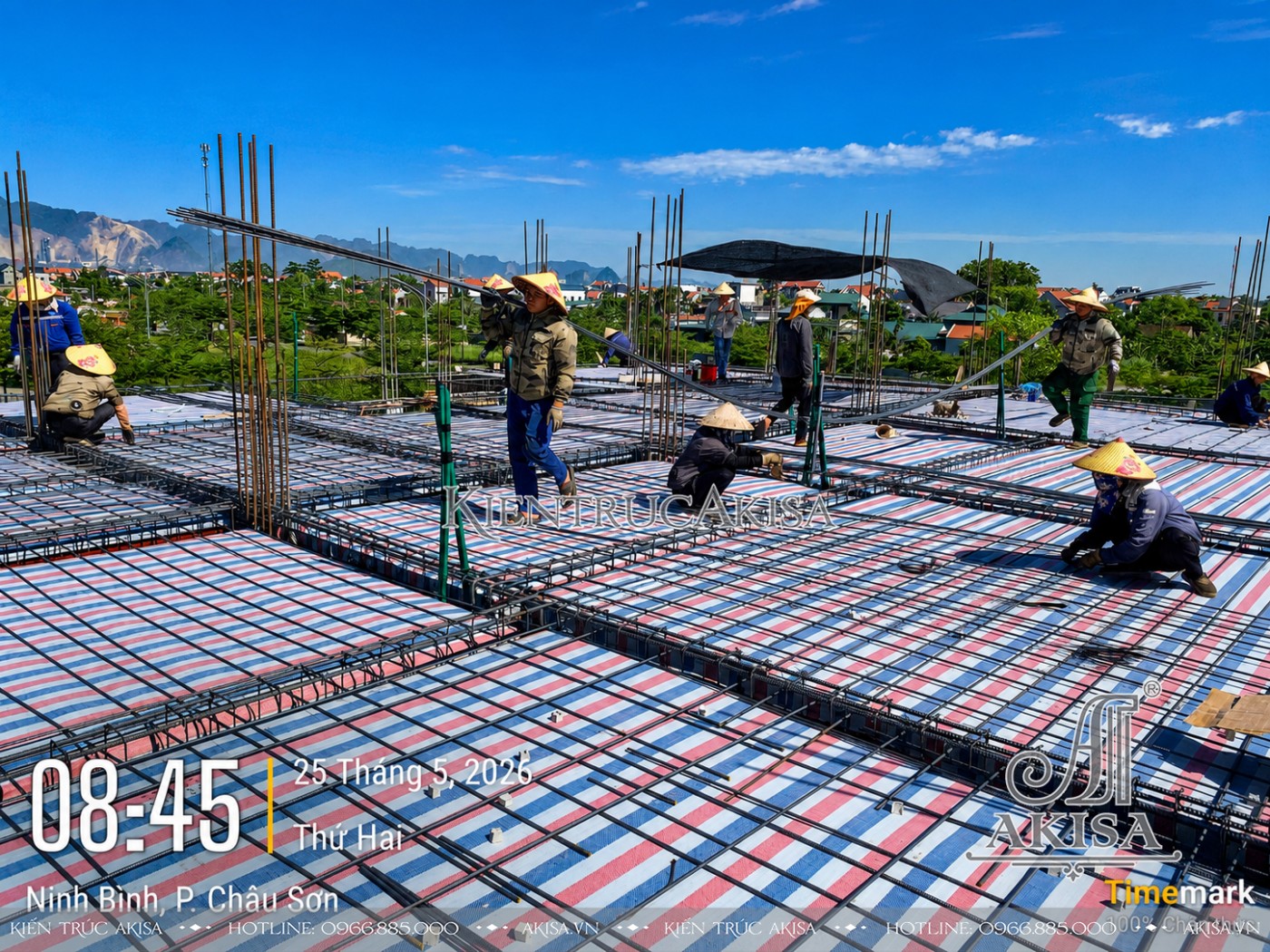 Thi công dự án khách sạn 5 tầng 