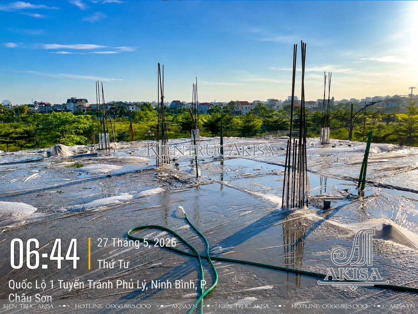 Thi công dự án khách sạn 5 tầng 