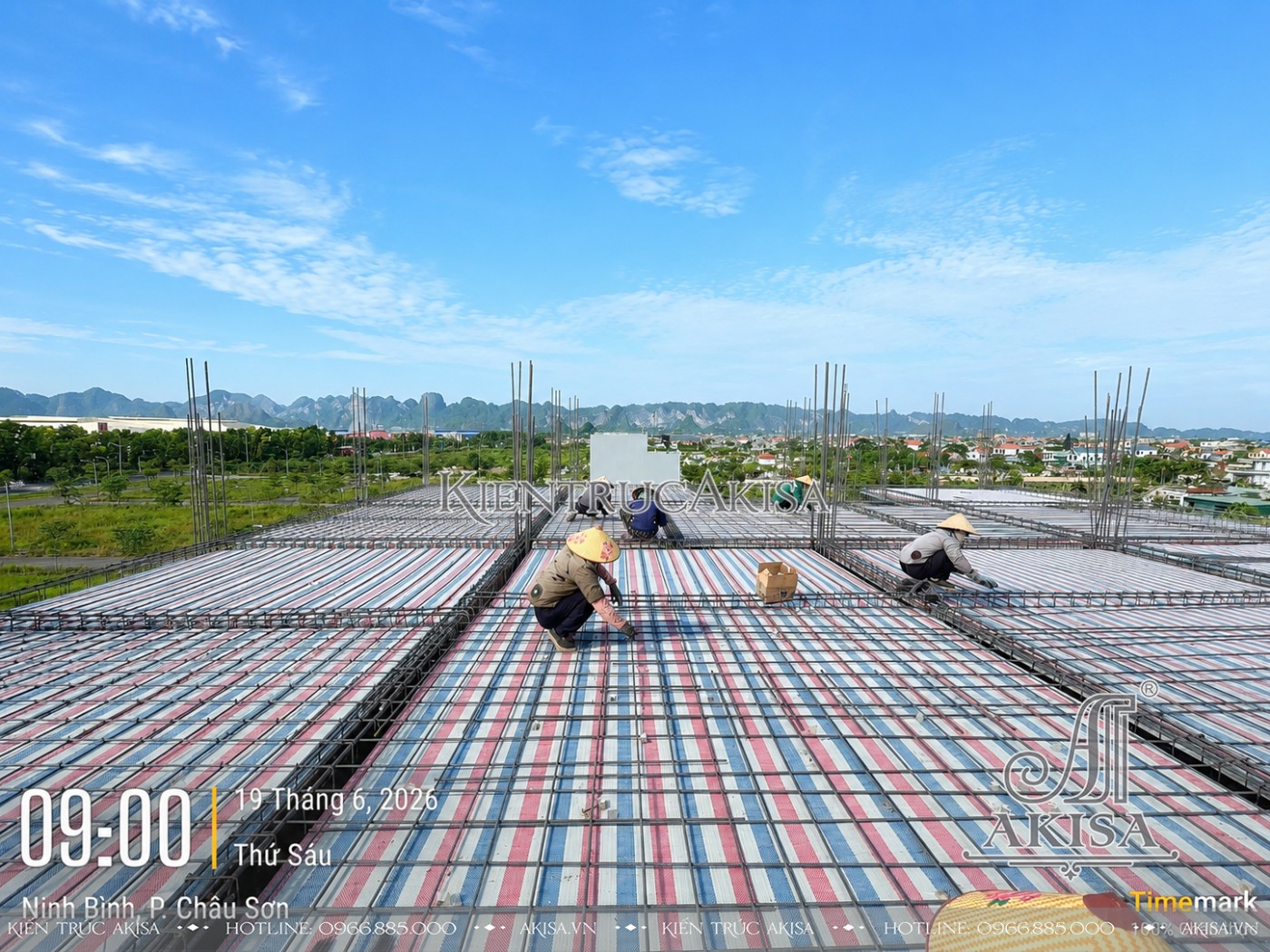 Thi công dự án khách sạn 5 tầng 