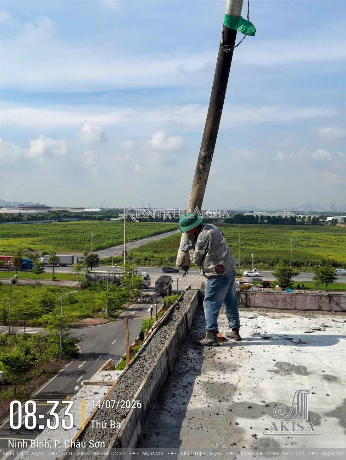 Thi công dự án khách sạn 5 tầng