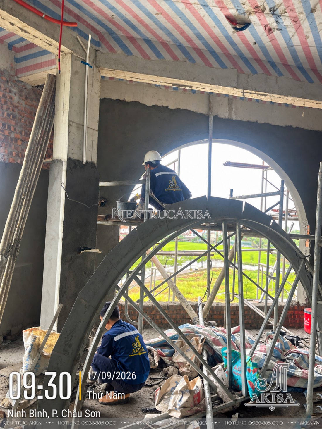 Thi công dự án khách sạn 5 tầng 