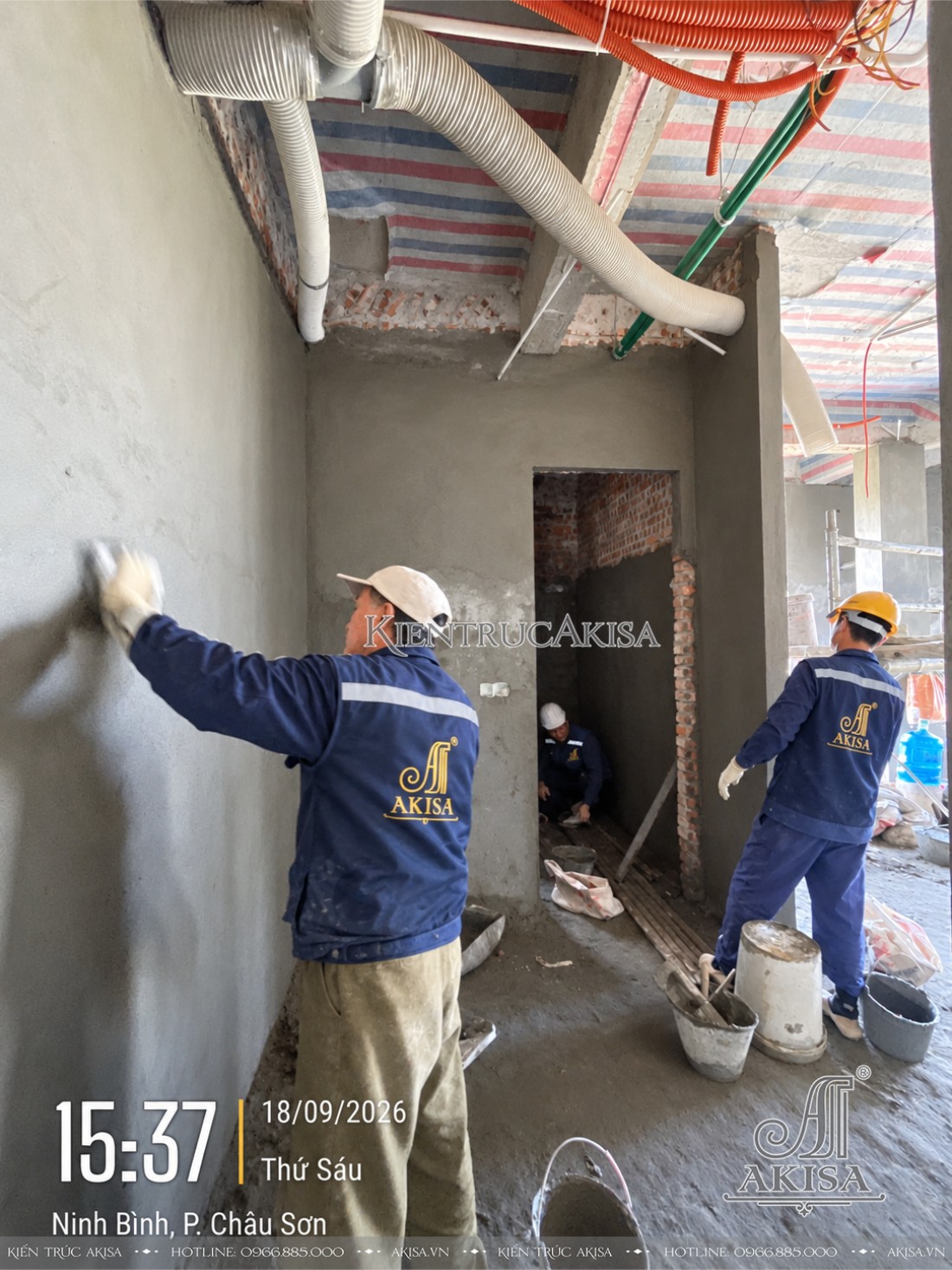 Thi công dự án khách sạn 5 tầng 