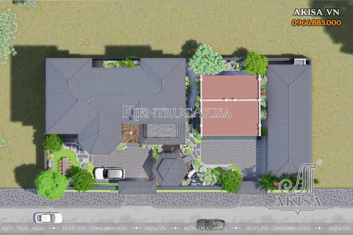 Thiết kế sân vườn kiểu Nhật 