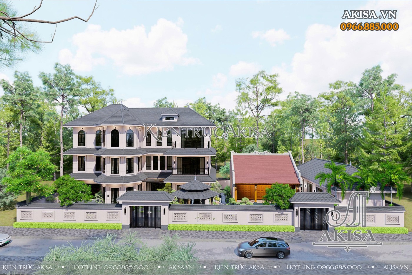 Thiết kế sân vườn kiểu Nhật 