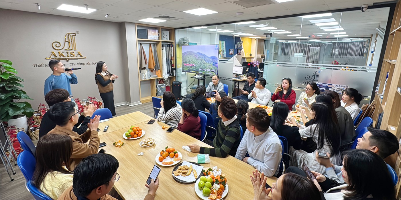 AKISA TỔNG KẾT CUỐI NĂM 2025 – TRAO QUÀ VÀ THƯỞNG TẾT CHO CBNV