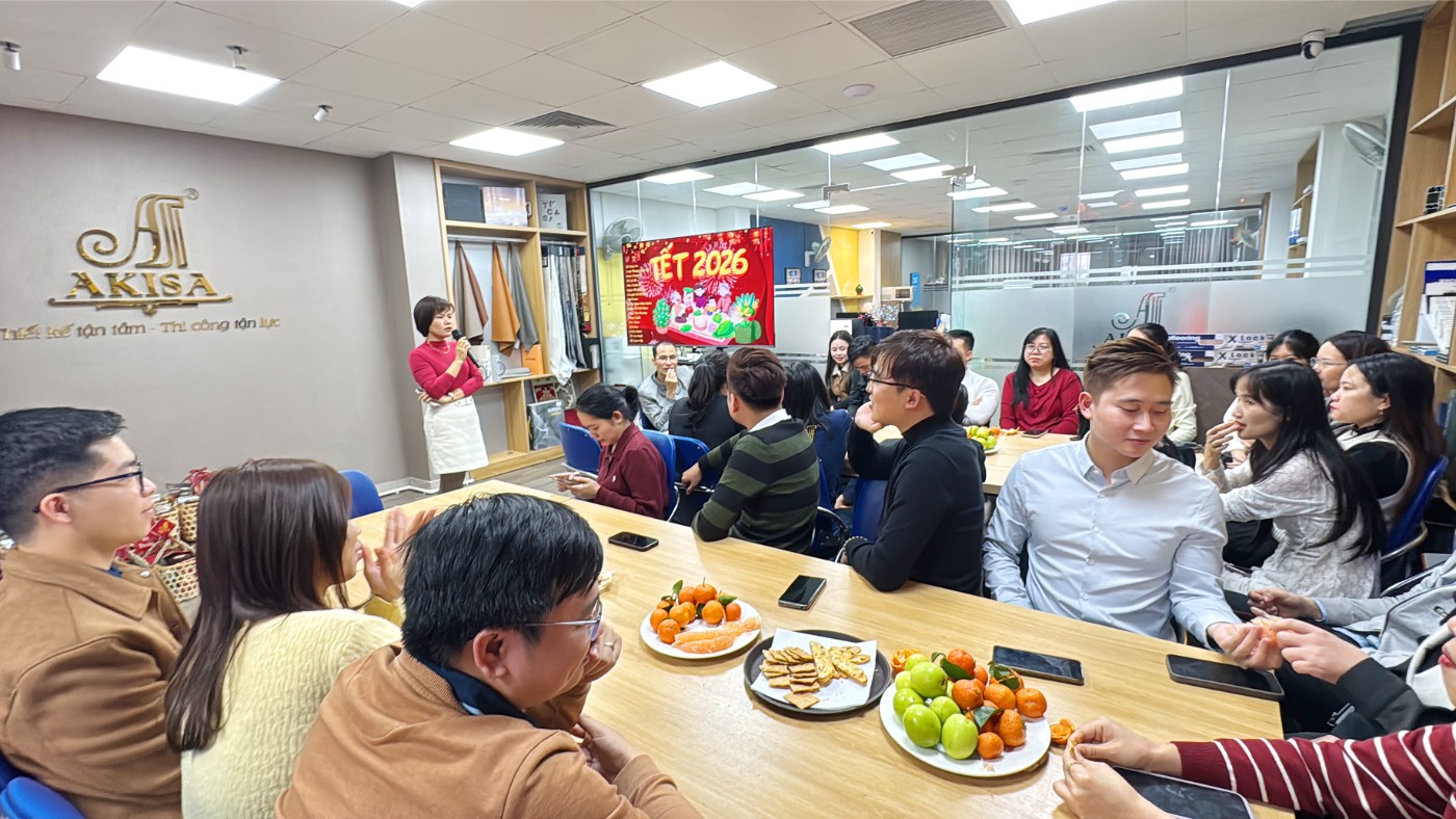 AKISA TỔNG KẾT CUỐI NĂM 2025 – TRAO QUÀ VÀ THƯỞNG TẾT CHO CBNV