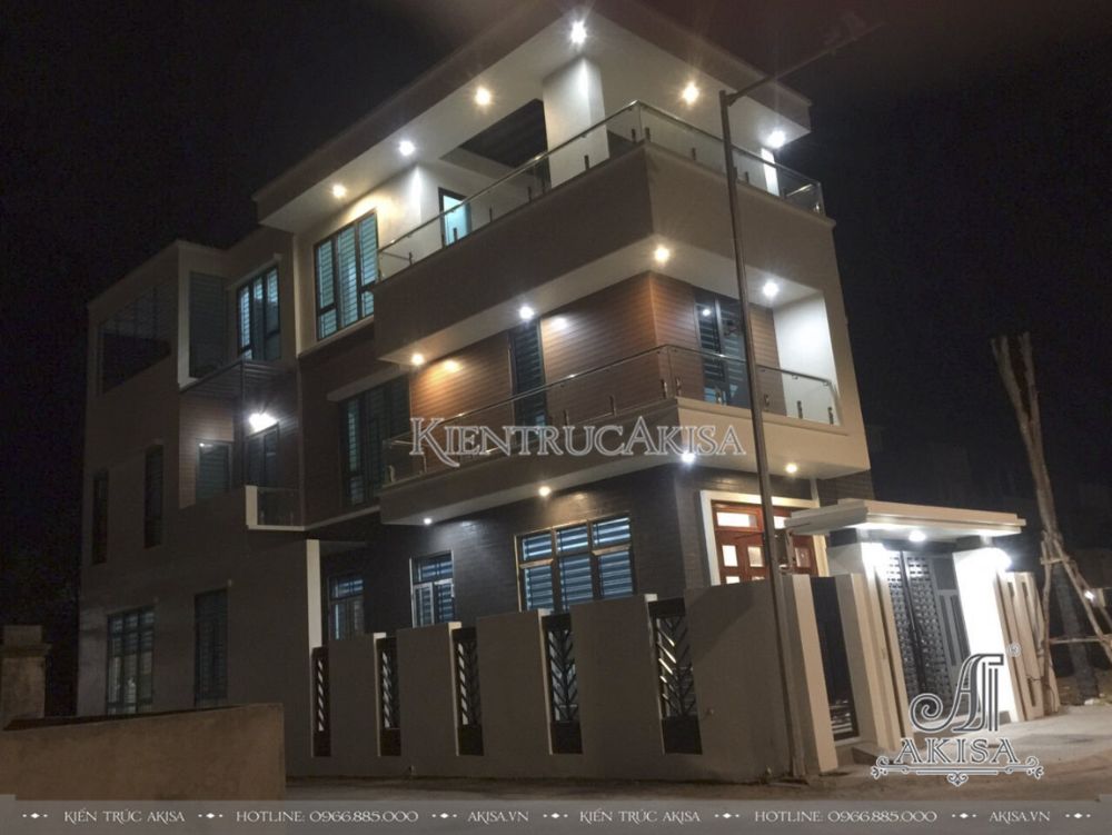 Hình ảnh hoàn thiện nhà phố 3 tầng hiện đại của gia đình ông Thảo tại Thanh Hóa  đảm bảo đúng tiến bộ, đúng thiết kế ban đầu mà chủ đầu tư và KTS Akisa thống nhất