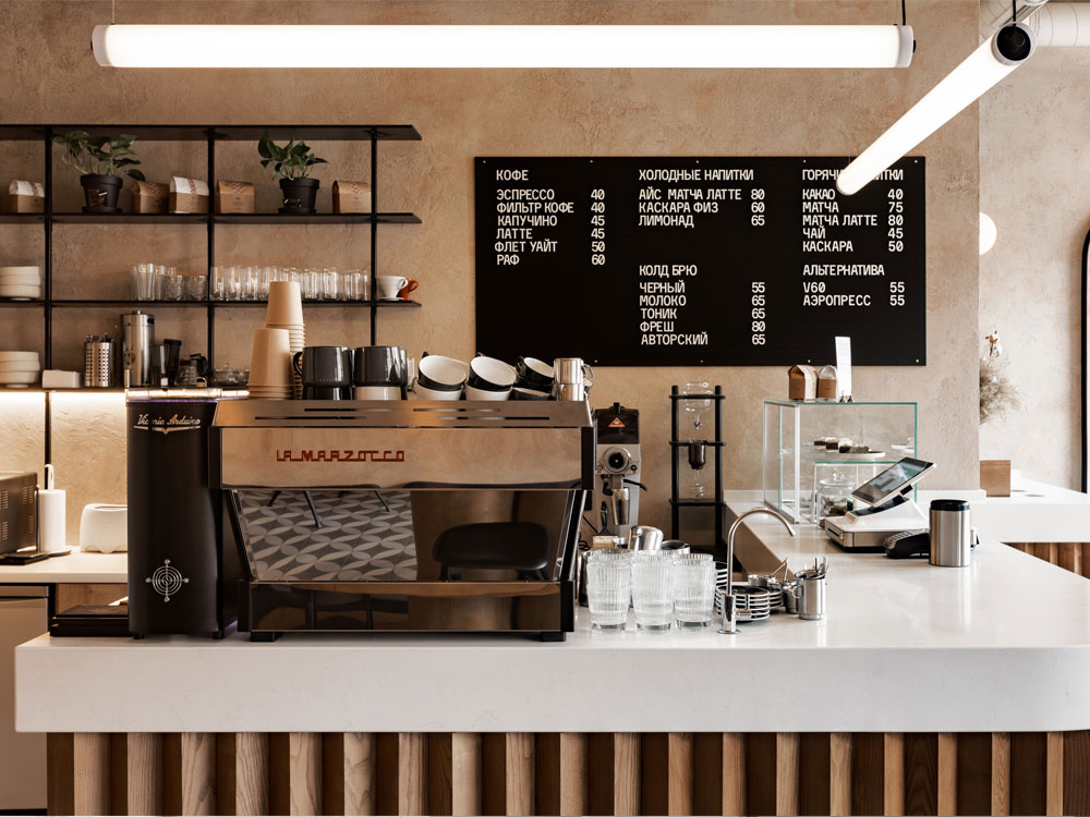 Điểm nhấn đặc trưng của phong cách Bắc Âu trong thiết kế quán cafe