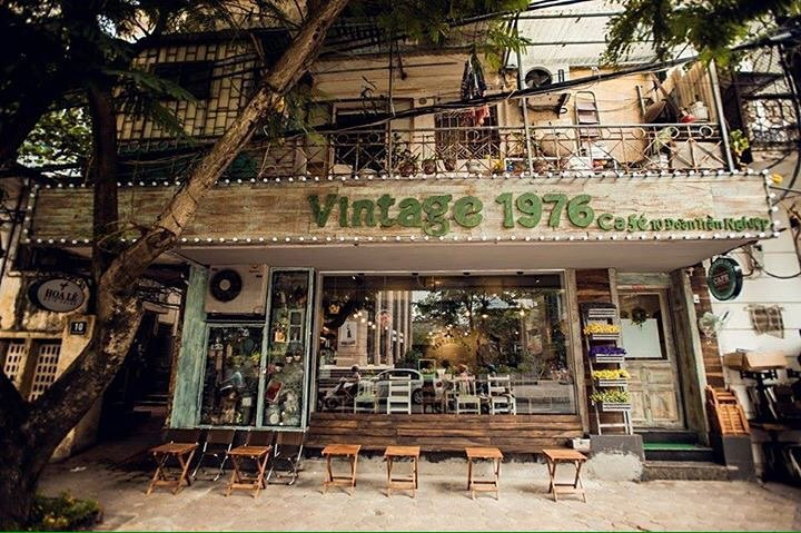 Vintage 1976 – quán cafe phong cách cổ điển Hà Nội