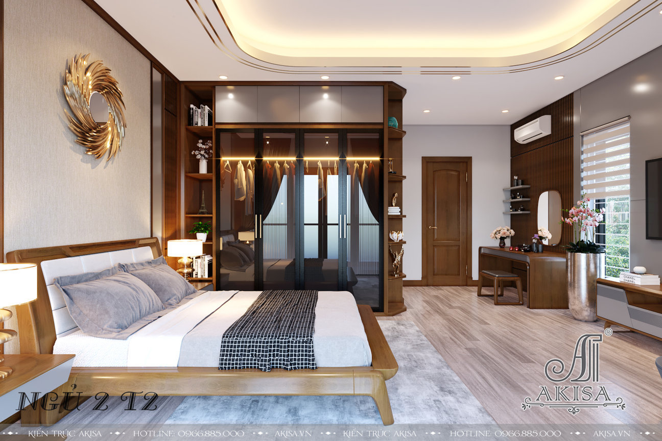 Thiết kế nội thất nhà phố 80m2 hiện đại đẹp tại Ninh Thuận