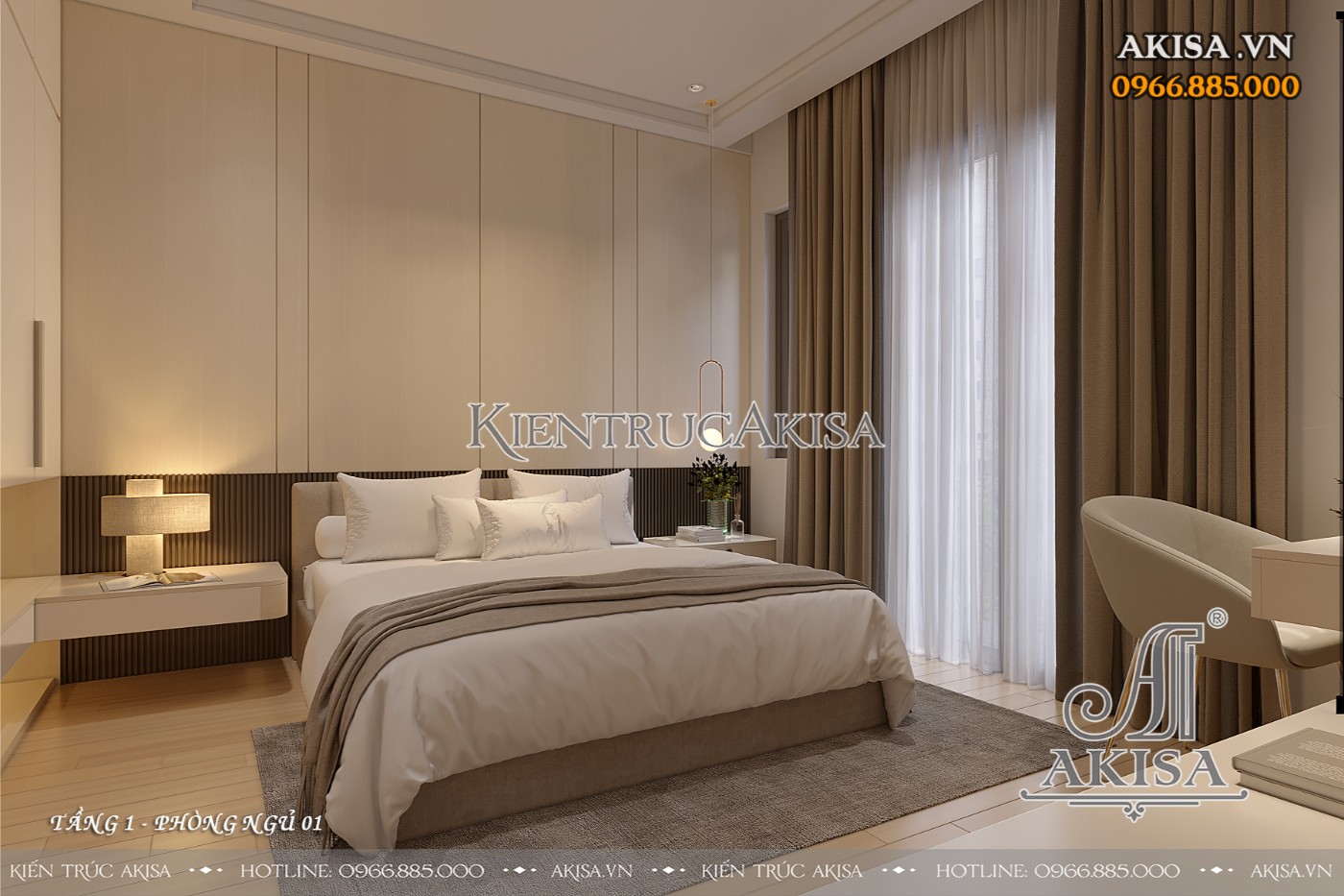 Nội thất nhà phố 3 tầng 