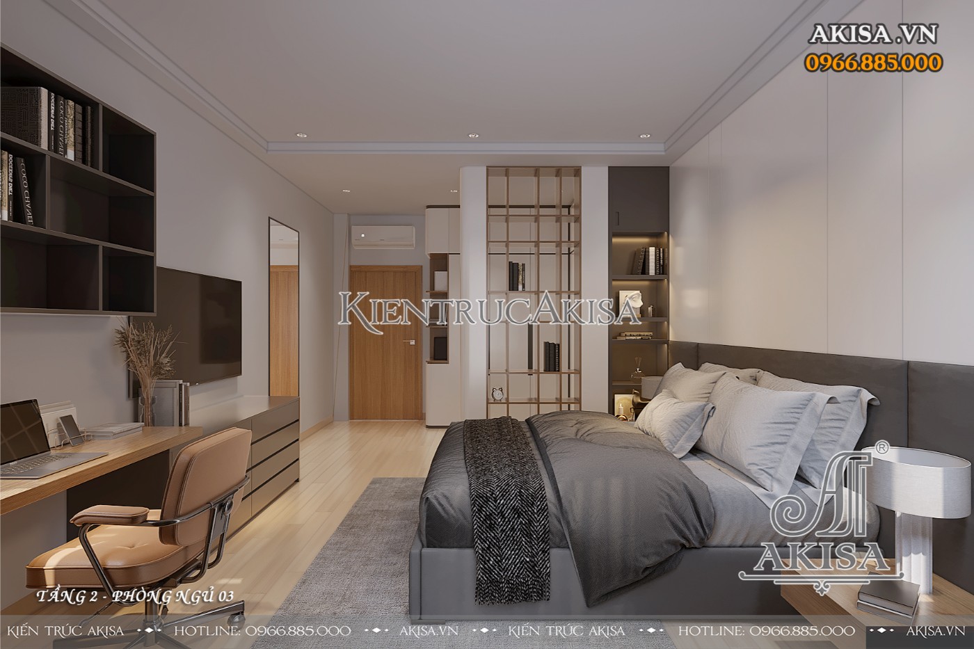 Nội thất nhà phố 3 tầng 