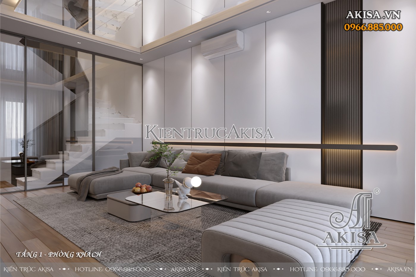 Mẫu nội thất nhà phố hiện đại đẹp