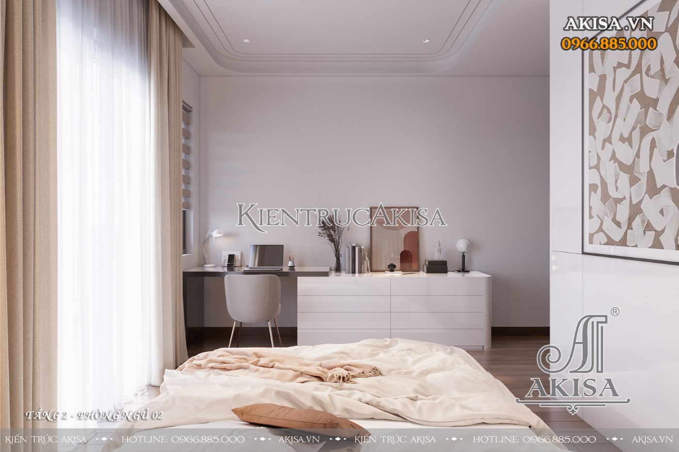 Mẫu nội thất nhà phố hiện đại đẹp