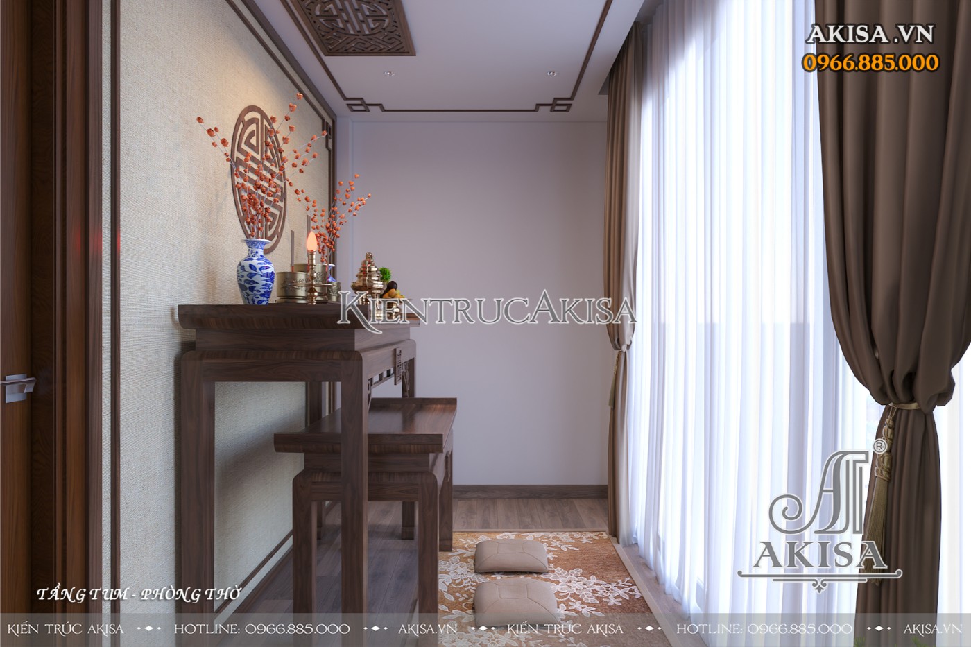 Mẫu nội thất nhà phố hiện đại đẹp