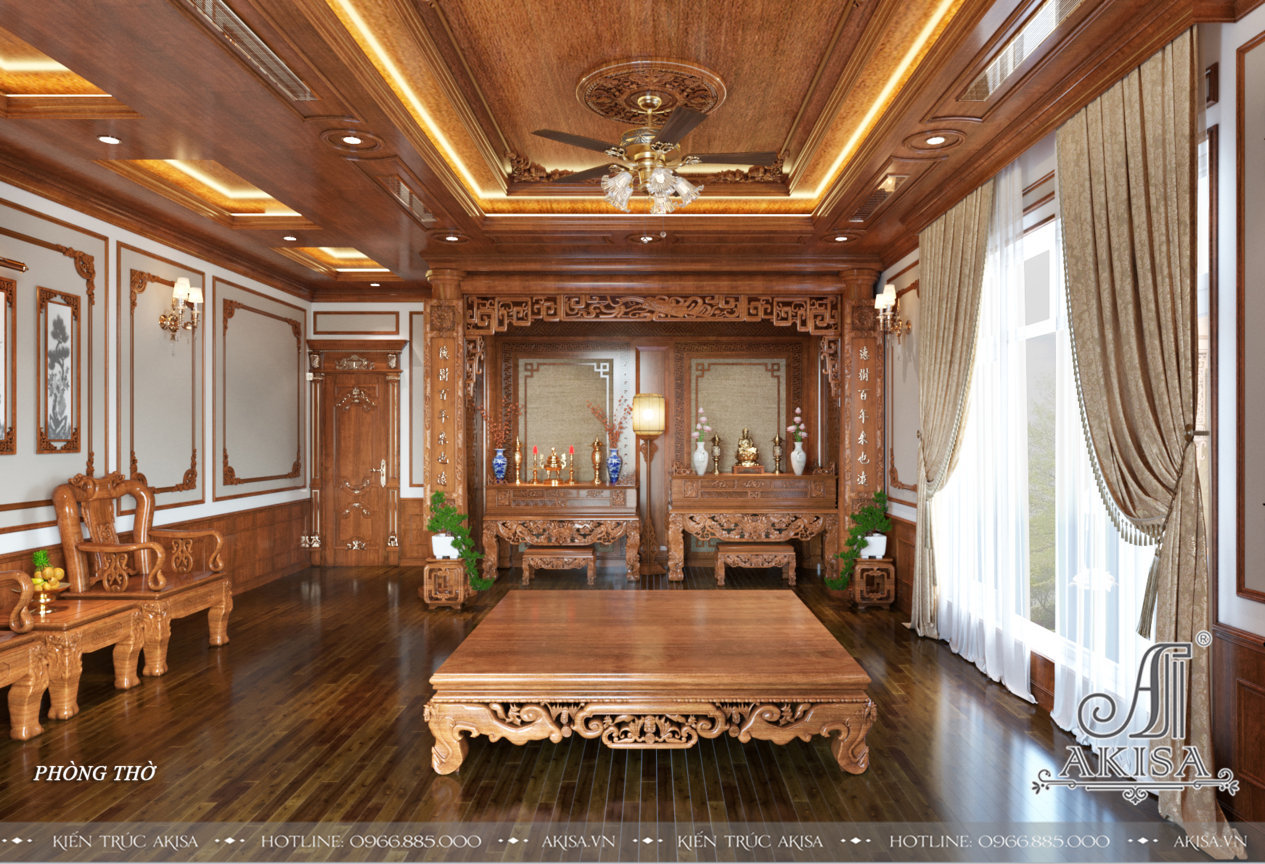 thiết kế nội thất gỗ tự nhiên đẹp