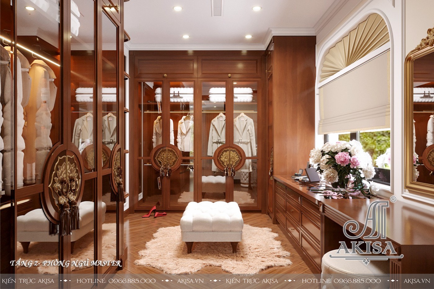 Thiết kế nội thất biệt thự đẹp - Phòng ngủ