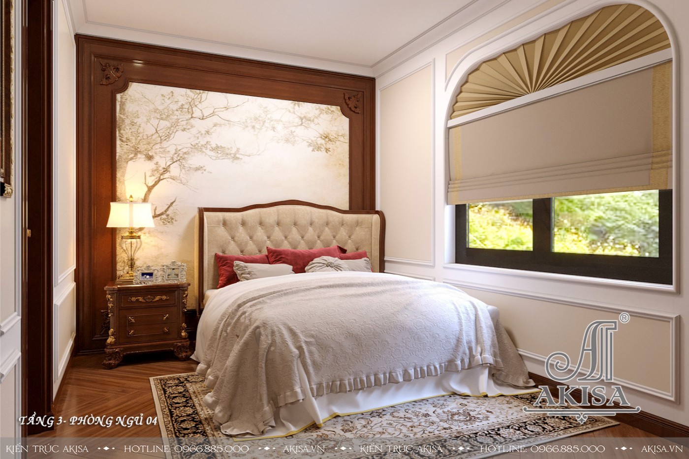 Thiết kế nội thất biệt thự đẹp - Phòng ngủ