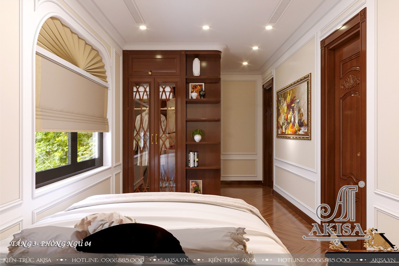 Thiết kế nội thất biệt thự đẹp - Phòng ngủ