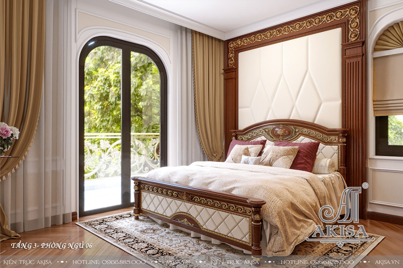 Thiết kế nội thất biệt thự đẹp - Phòng ngủ