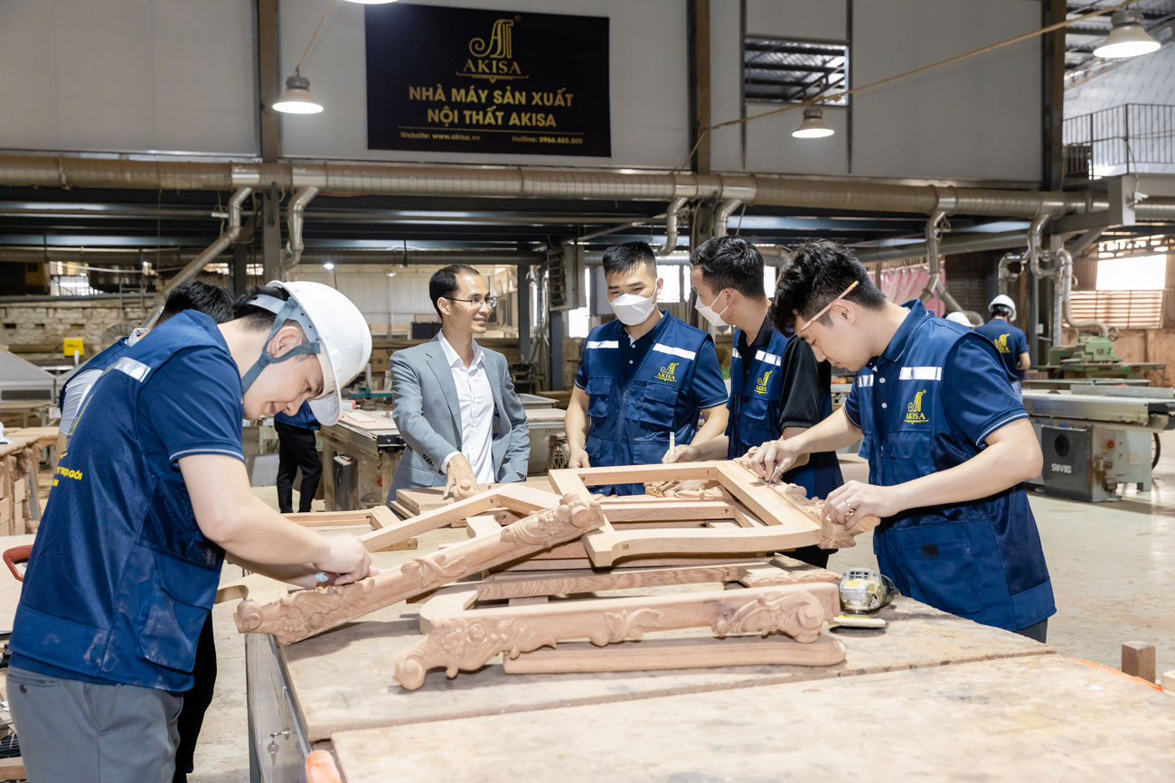 Xưởng sản xuất nội thất Akisa